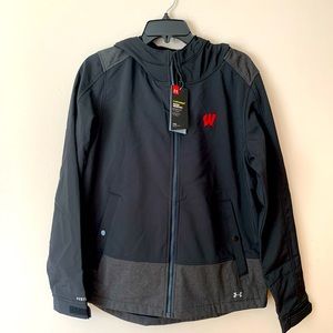 NEW Under Armour College Hooded Jacket